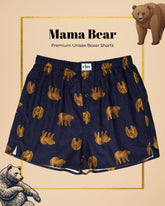 Woven Boxer - Mama Bear